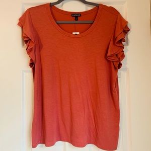 *New* Express-Salmon pink shirt size large